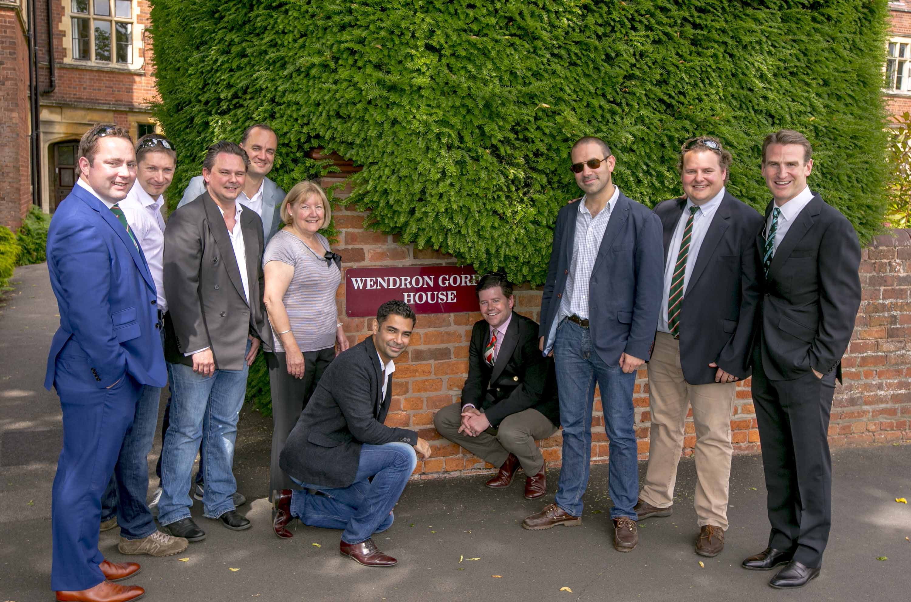 Commemoration Day 2015: 20-year reunion outside Wendron-Gordon